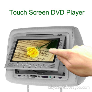 Headrest Car DVD Player, Supports 32 Bits Games, SD/MMC/MS Card